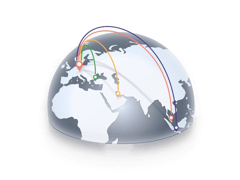 AWS global regions map
